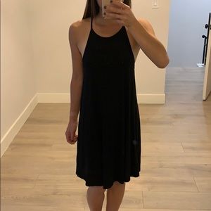 Casual black dress